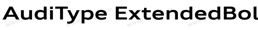AudiType ExtendedBol字体转换
